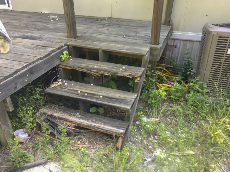 Fall Outdoor Stairs Replacement