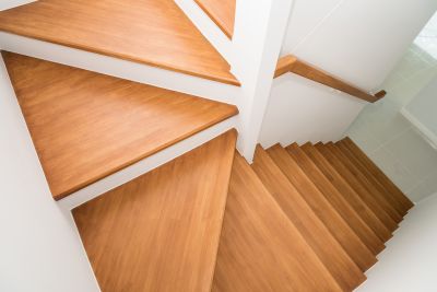 Modern Wood Staircase